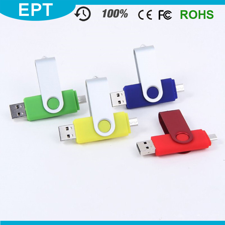 Cheap Colorful Plastic Lipstick Shaped OTG USB Flash Drive (TJ004)