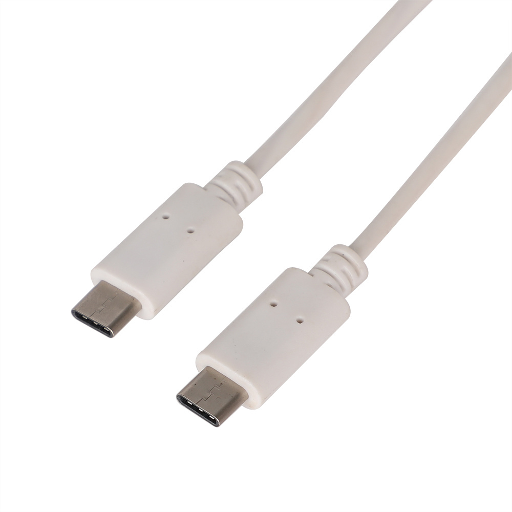 PVC USB Type C to C Fast Charger Cable USB 3.1 Male to Type C USB C Cable