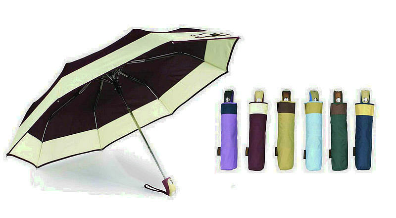 Border Edge Squre Case Compact Winproof Umbrella (YS-3FM21083405R)