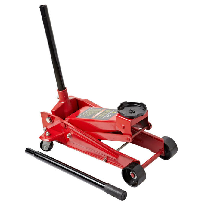 CE 3ton Portable Hydraulic Flooring Jack with Caster