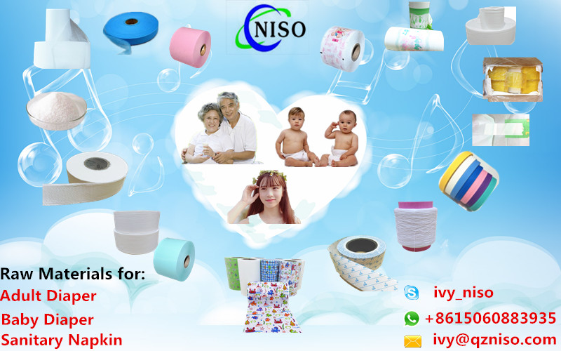 62mm PP Side Tape for Adult Diaper Raw Materials (LS-YT001)