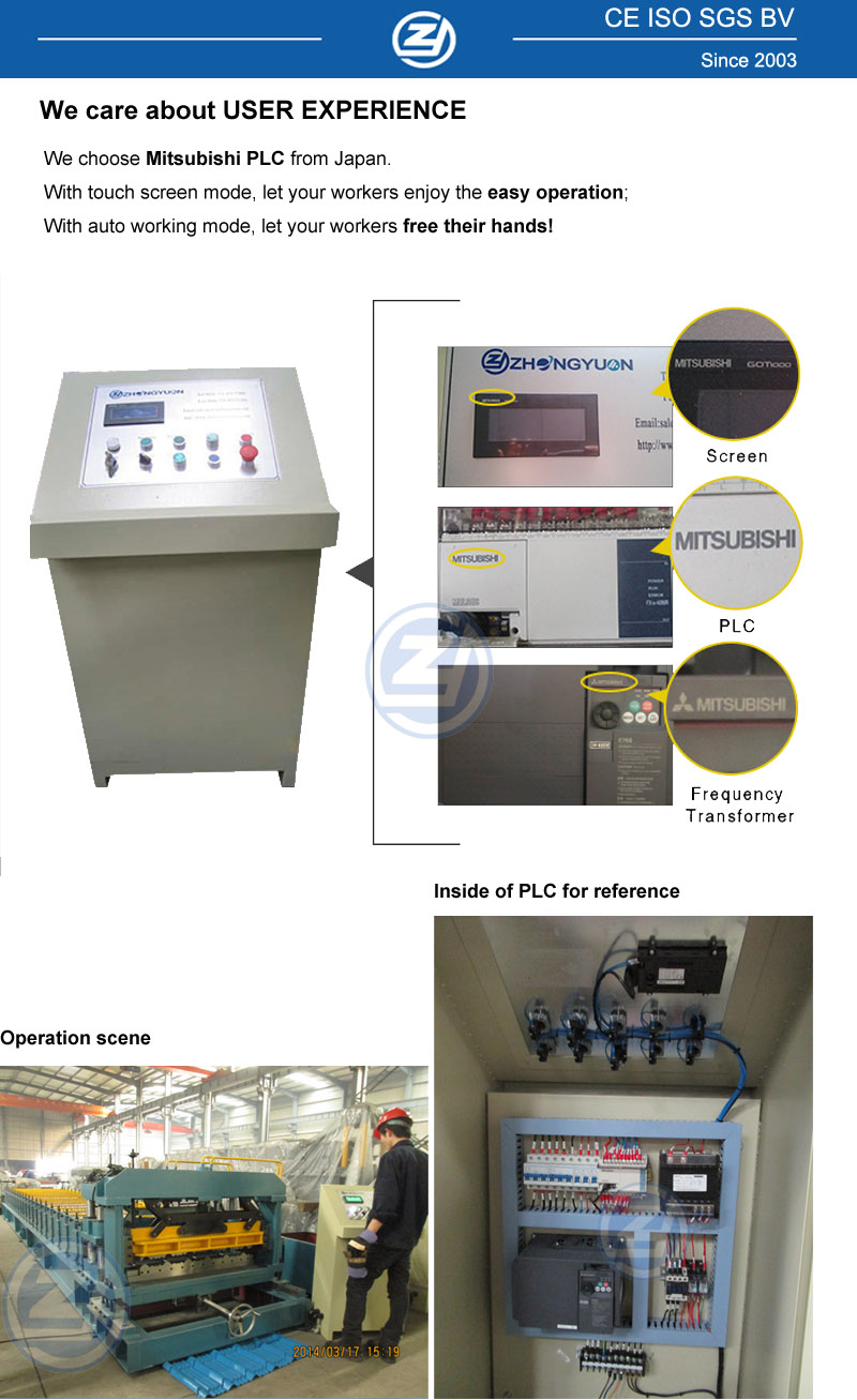 Adjustable ISO CE Cold Roll Forming Machine