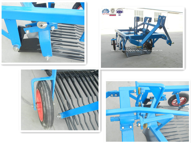 Farm Machine Tractor Potato Cultivator One Row Potato Digger