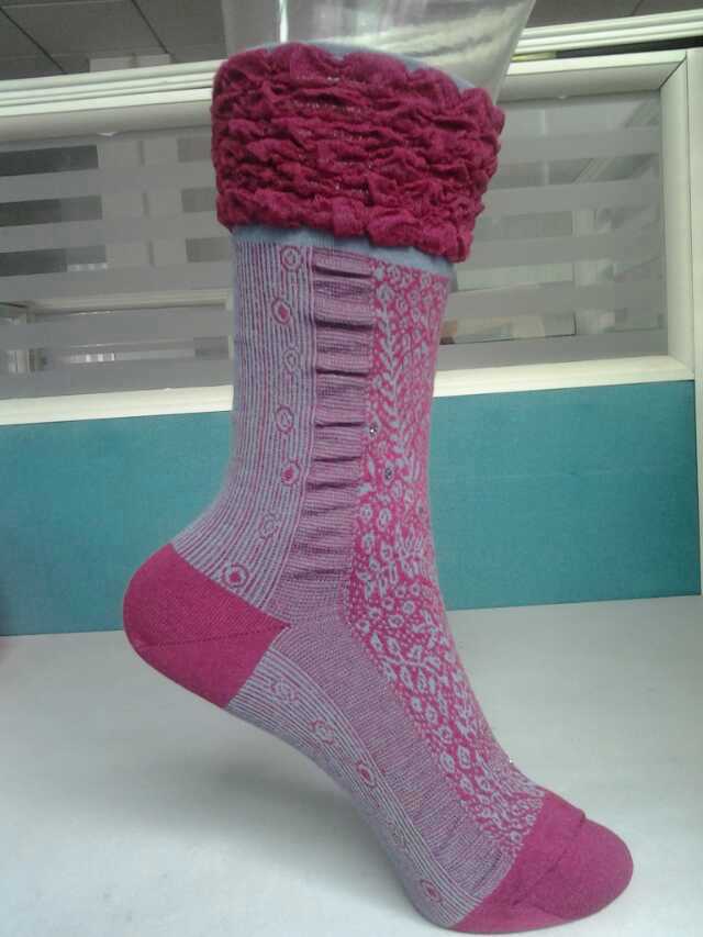 Plain and Terry Socks Knitting Machine