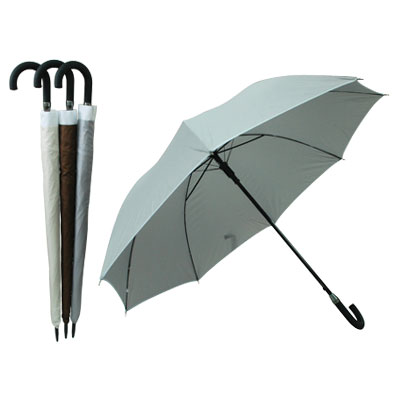 Auto Open Pure Color Straight Umbrella (BD-30)