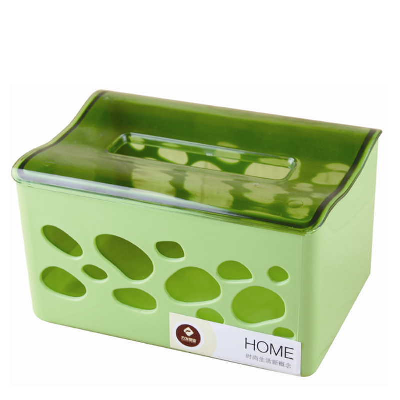 4 Color Available Fashionable Hollow Tissue Boxes