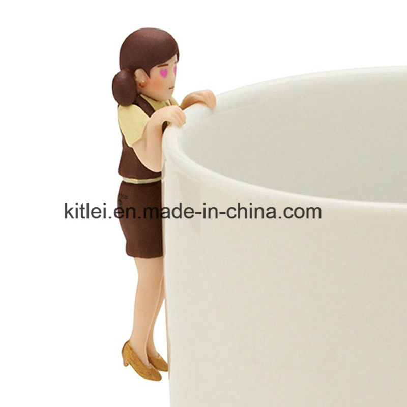 Wholesale Edge of The Cup Figure ~Chocolate Color Cup Edge Toy