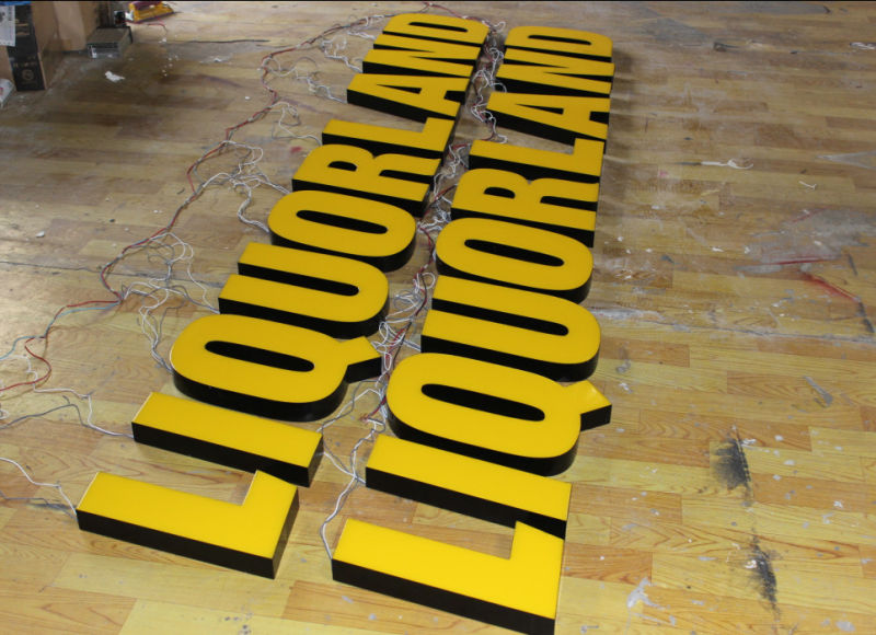 LED Modules Resin Channel Letter Sign