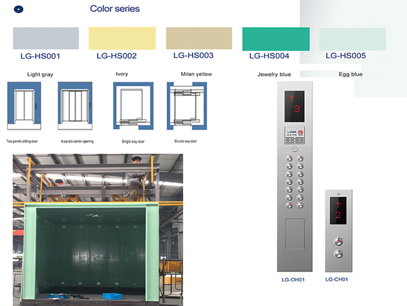 Energy Saving Car Lift with Large Door Width