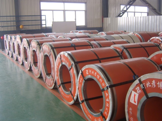 Hebei Yanbo Dx51d Color Roof Coil//Tangshan, China