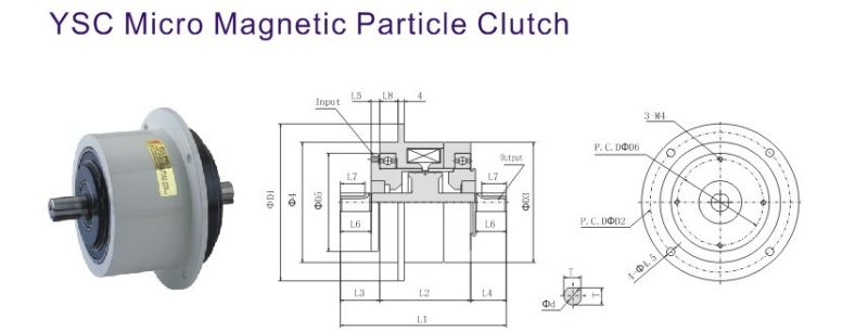 5nm Ysc-0.5 for Rolling Micro Magnetic Powder Clutch