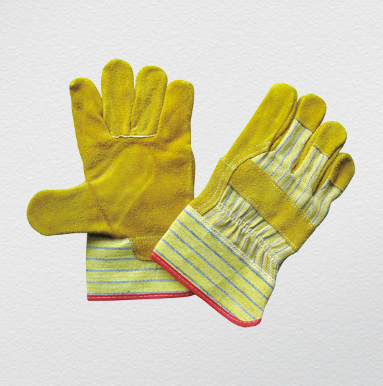 Gold Cow Split Leather Work Glove (3051)