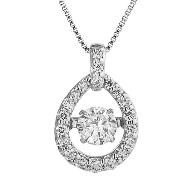 Hot Sales 925 Silver Pendants Dancing Diamond Jewelry