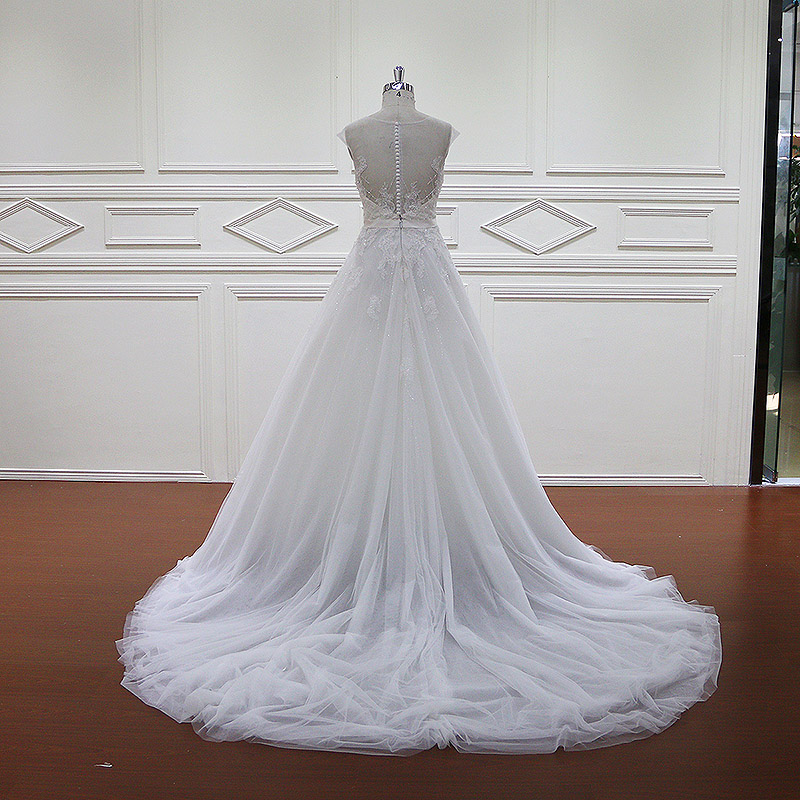 Ivory Hot Selling A-Line Bridal Dresses