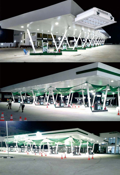 100W LED Gas Station Light Surface Mounting