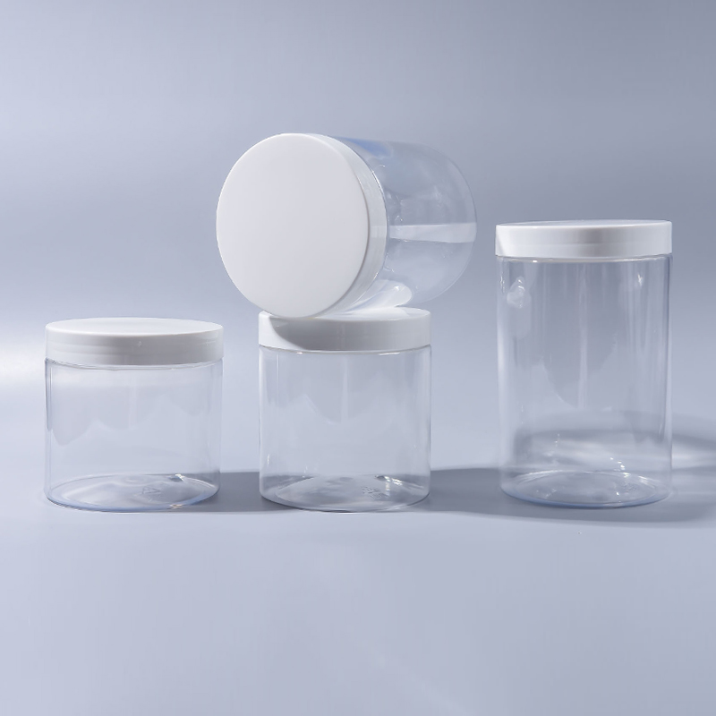 100ml/180ml/300ml/400ml Pet Plastic Wide Mouth Jar (EF-J16P)