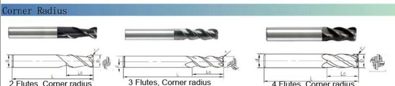 Finish Mould and Die Machining Solid Carbide Endmill