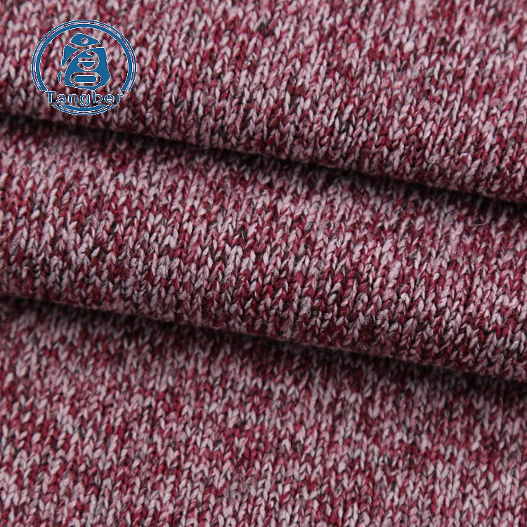 brushed hacci knit fabric