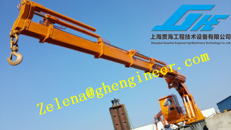 6t4m Knucle Telescopic Boom Crane