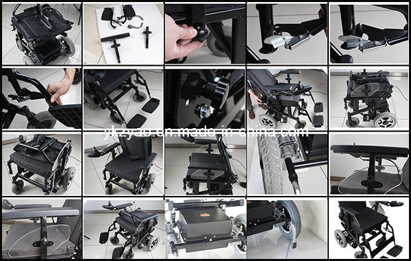 Fashionable Cheap Portable Lightweight Folding Electric Wheelchair