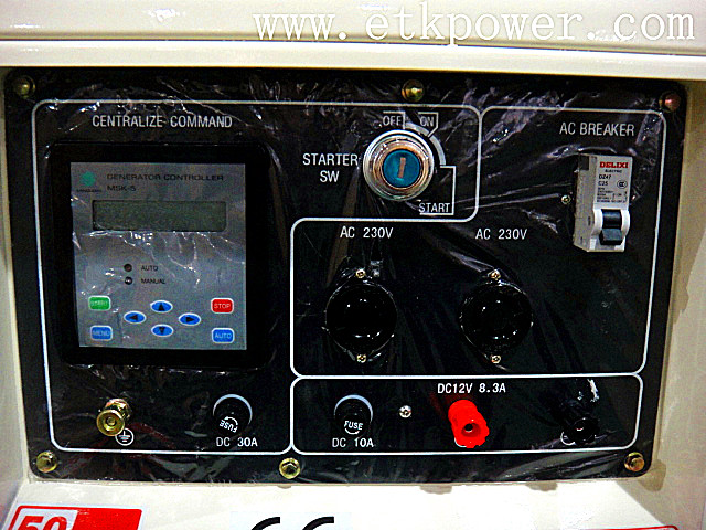 2014 New White Silent Generator Set -Dg6ln