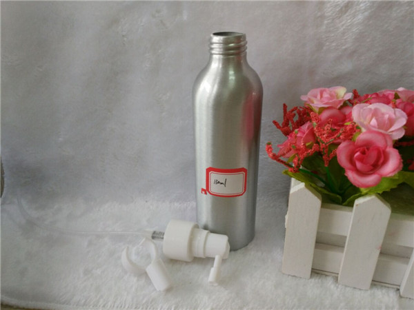 150ml Aluminum Bottle with White Nasal Sprayer (AB-021)