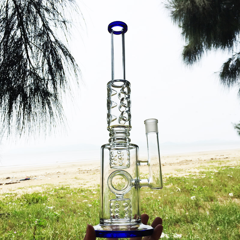 Awakening Horn Design Hookah Glass Smoking Water Pipes (ES-GB-290)