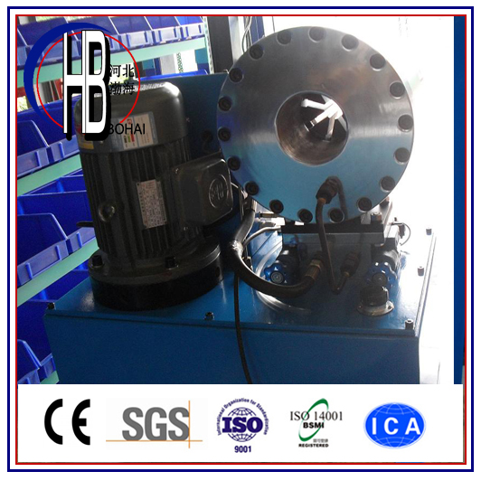 Ce Approved Finn Power ISO Hydraulic 1/4''~2''hose Crimping Machine From China!