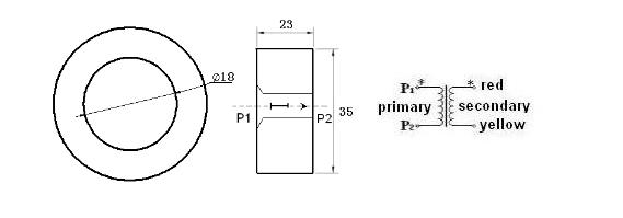 Lcta2xcc The Primary Single Turn Cored Current Transformer