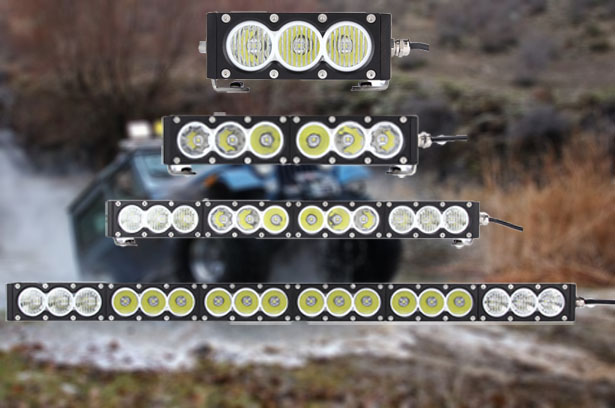 High Power 12V 120W Auxiliary LED 4X4 Light Bar