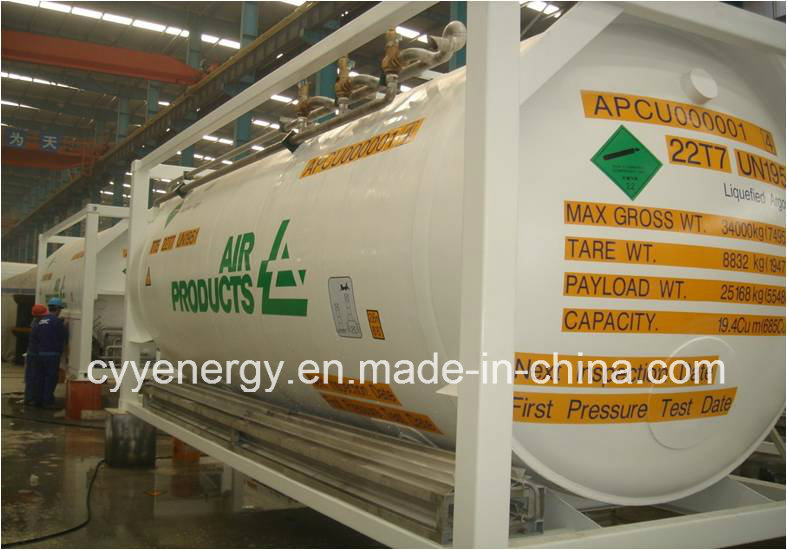 High Pressure Cryogenic Liquid Oxygen Nitrogen Argon Carbon Dioxide Tank Container