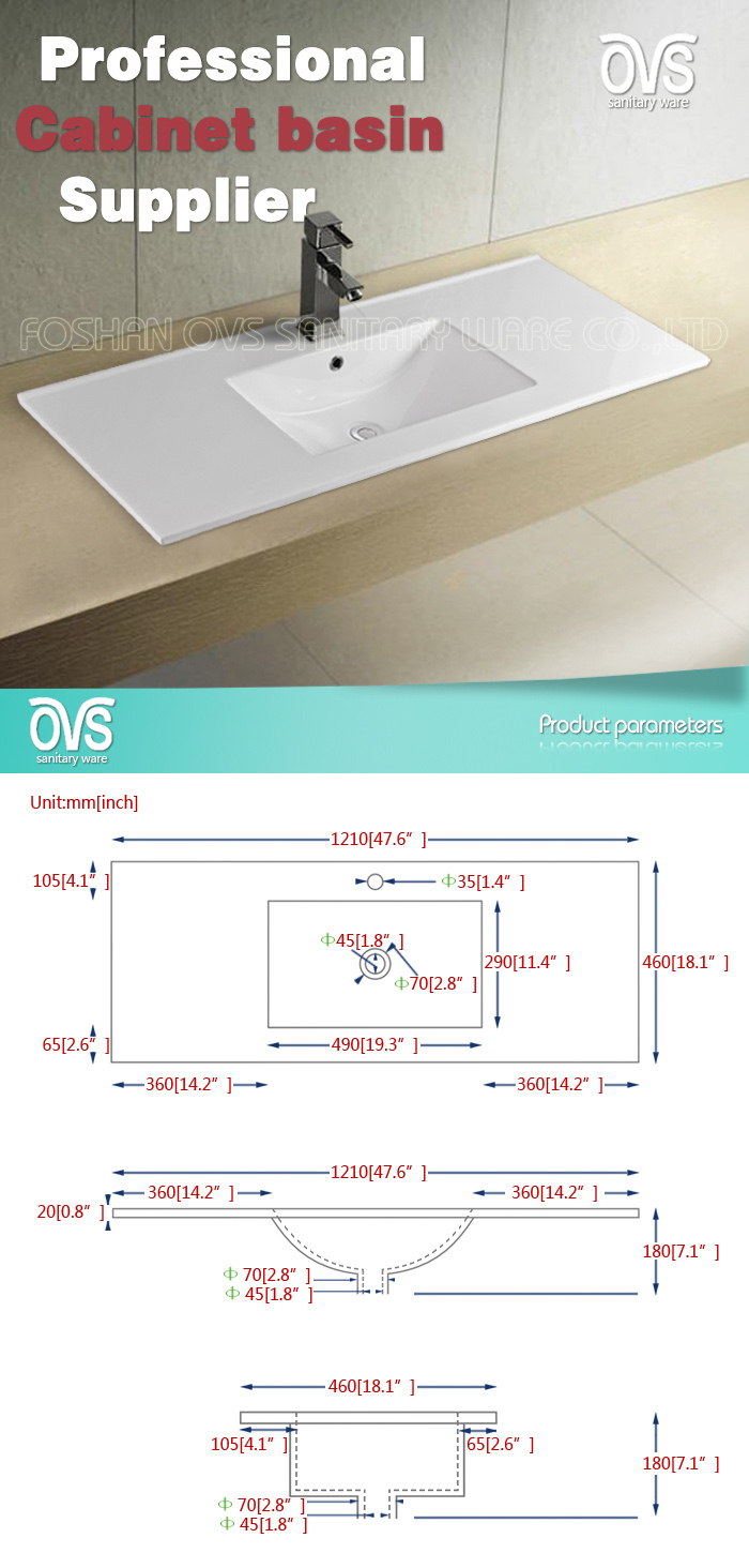 Wholesale Best Price High Quality Elegent Design Wash Basin / Sink