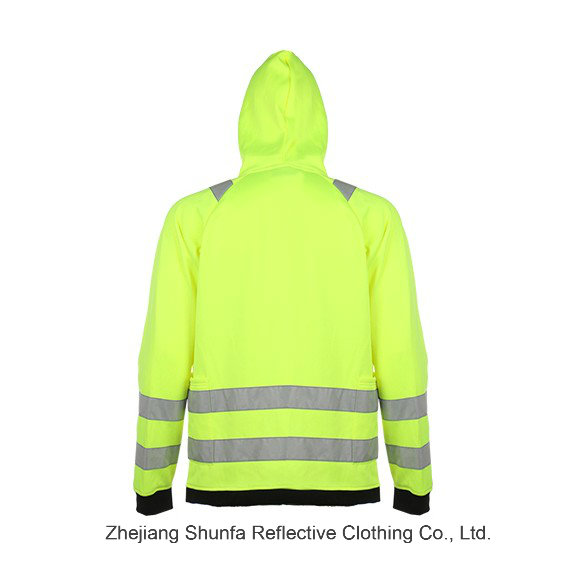 Sué Ter Encapuchado De Seguridad Safety Sweatshirt with En ISO 20471