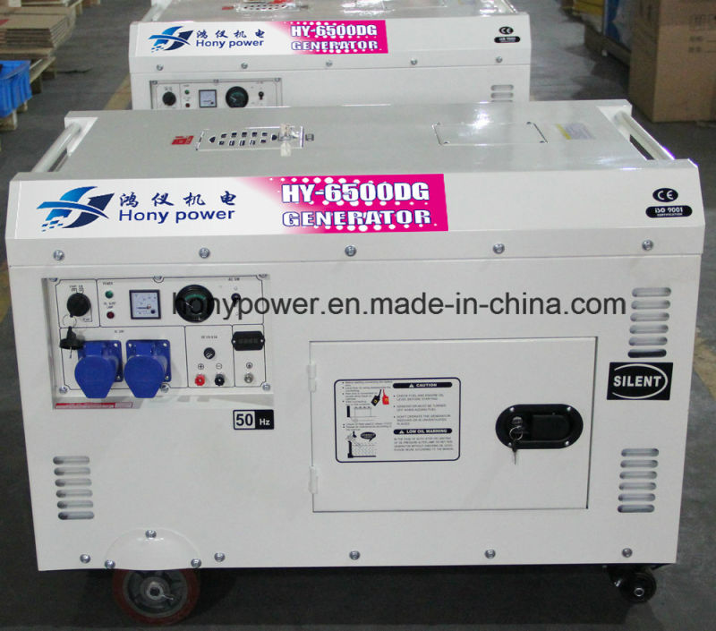 Air Cooled Diesel Silent Generator 2-10kw Best Price!