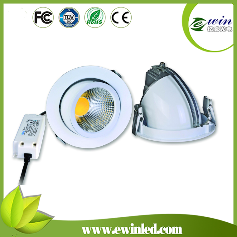 15W Rotatable LED Downlight with 3 Years Warranty
