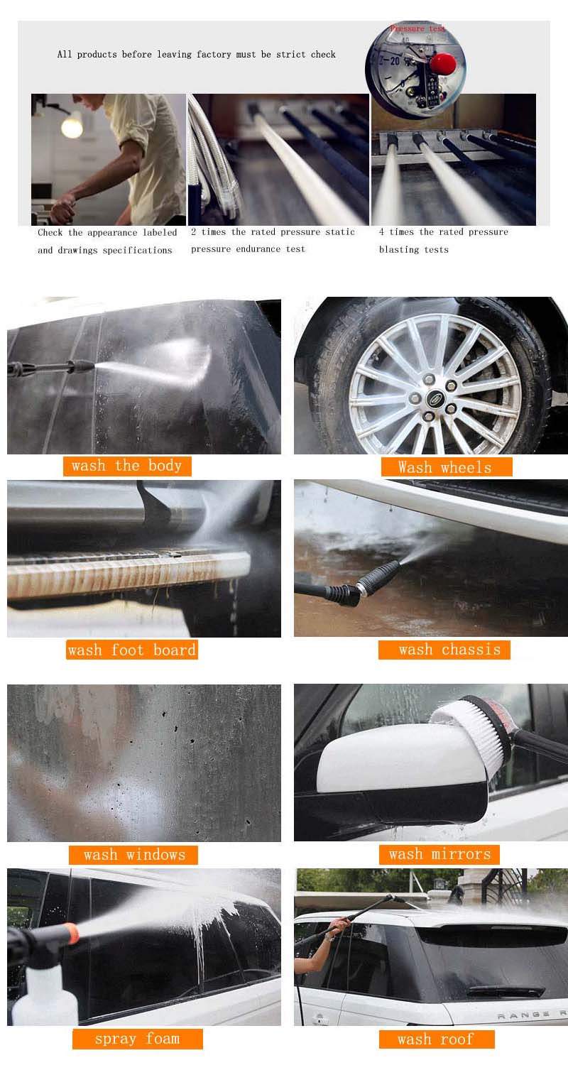 Portable Household Electric Cold Water High Pressure Car/Vehicle Wash