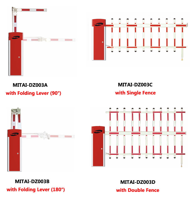 Ce Approved Road Safety Barrier Gate Remote Control with 1.6-6s Speed