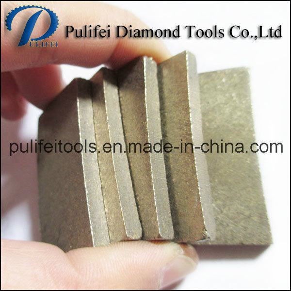 High Speed Long Cutting Life Diamond Segment for Stone