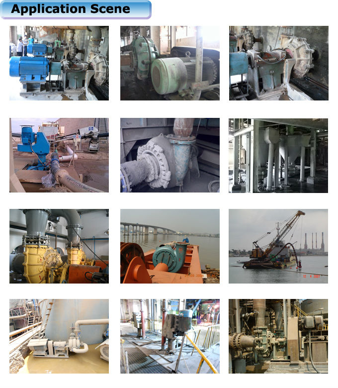 Mineral Processing Heavy Duty Centrifugal Slurry Pump (8/6E-AH Slurry Pump)