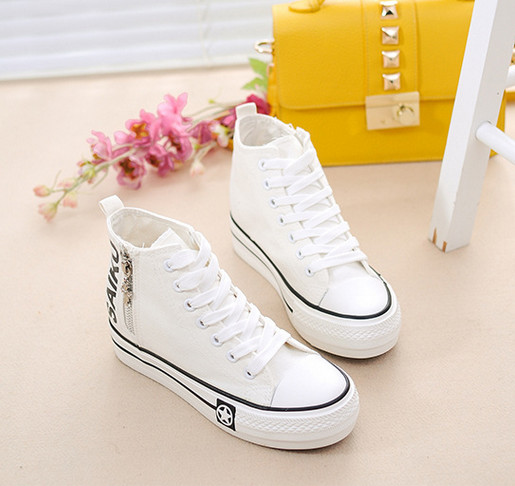 New Style Casual Girl Student Shoes with Zipper (NF-8)