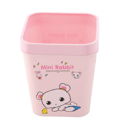 Mini Rabbit Colorful Plastic Waste Bin (FF-5256)