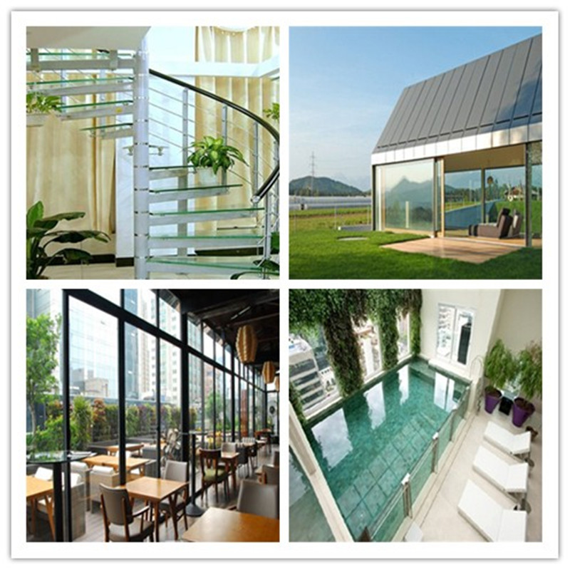 4, 6, 8mm Tempered Glass, Shower Door Glass