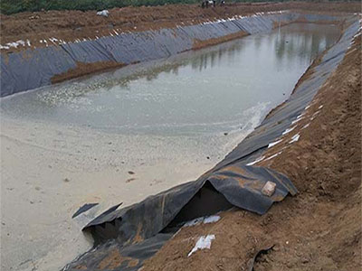 1mm Pond Liner/ HDPE Geomembrane Liner/ Black, White Waterproof Dam Liner/Landfill Liner