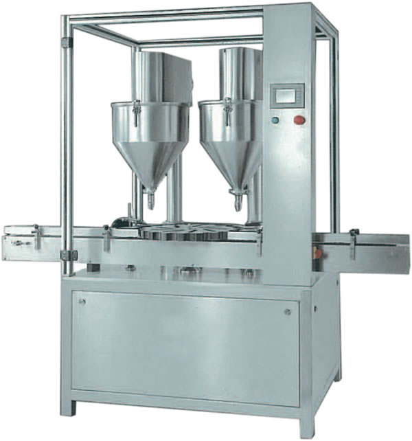 Semi Automatic Dry Powder Auger Filler Weigh Filling Packaging Machine Labeling Machinery