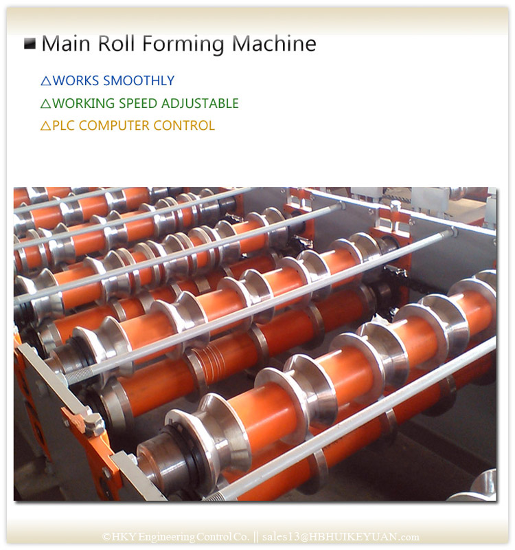 Rolling Machine Packing Roof Sheet machine Tool