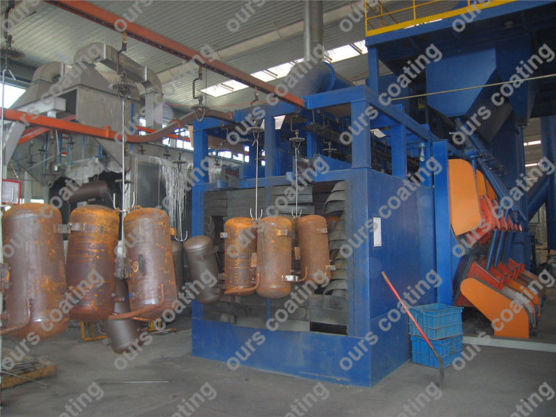 Electrostatic Powder Coating Machine for Steel and Aluminium Sections