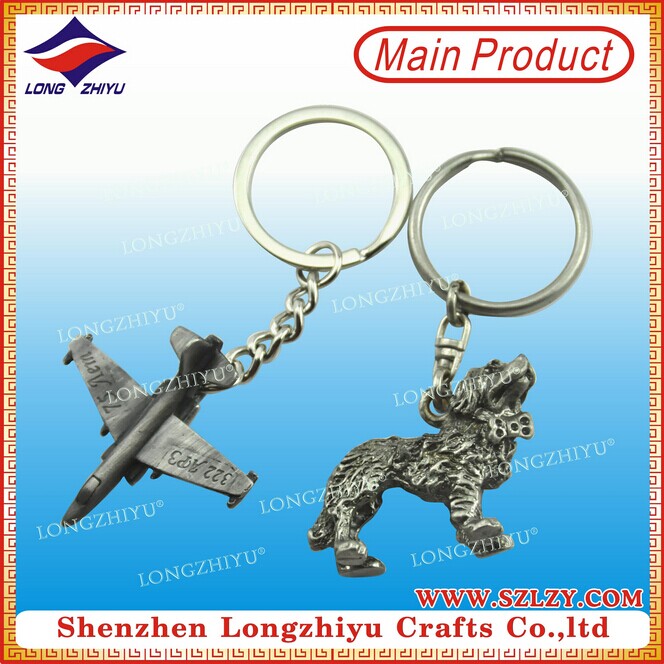 Factory Direct Sale Custom Metal Car Logo Keychain