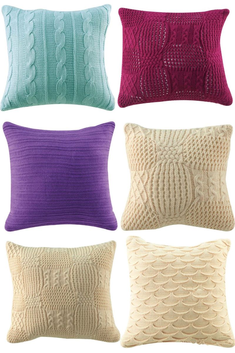 Home Deco Knit Cushion (WZ0911)