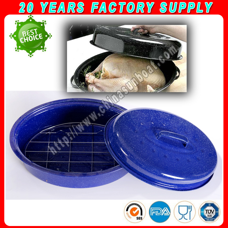 Hot Selling Turkey Roaster, Oval Roaster, Enamelware