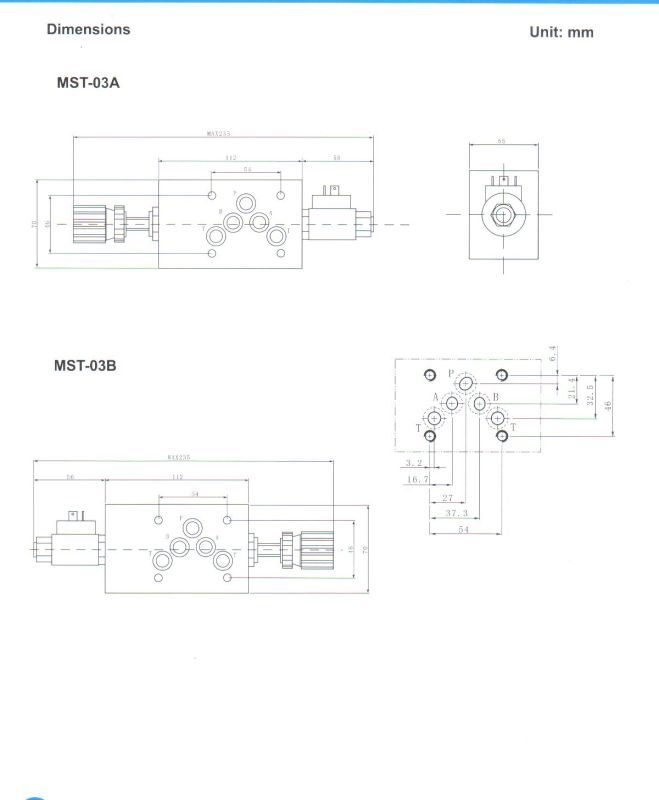 Mst Series Modular Solenoid Throttle Valves